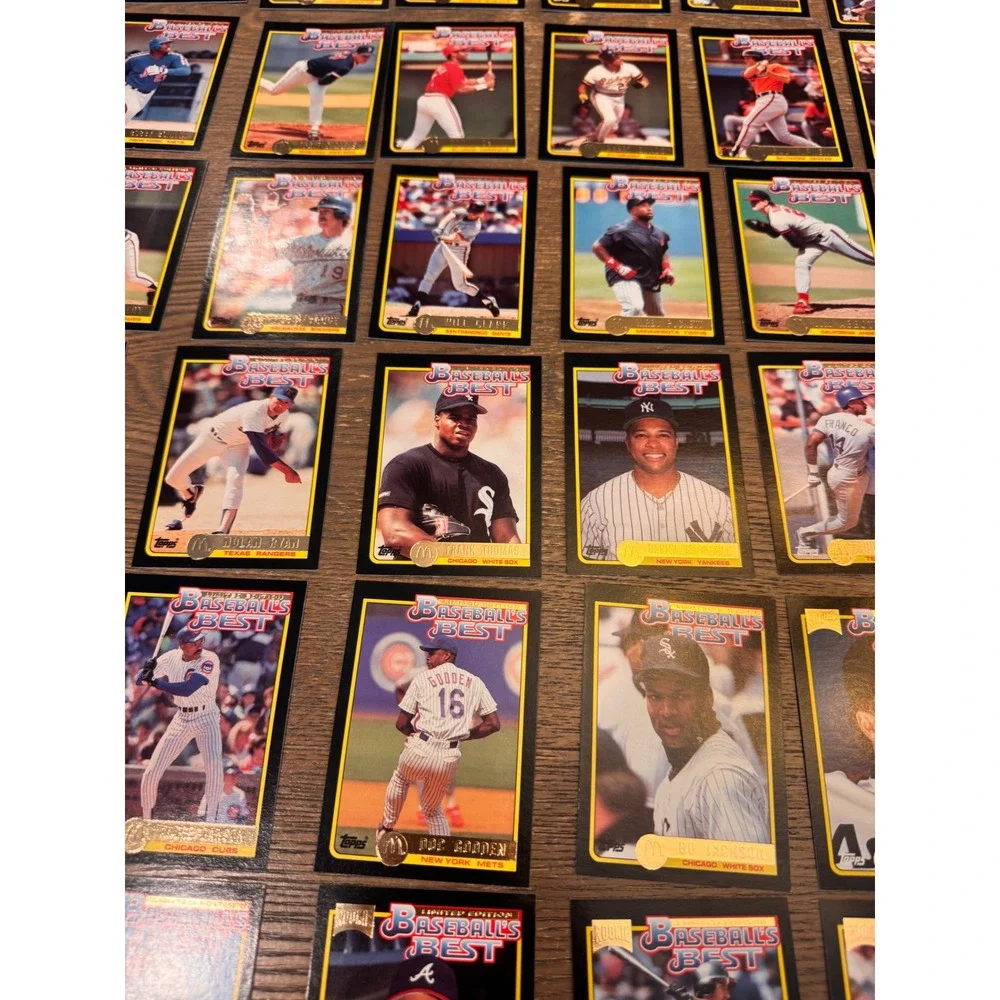 1992 Topps McDonald's Baseball's Best Complete 44 Card Set Barry Bonds Ripken